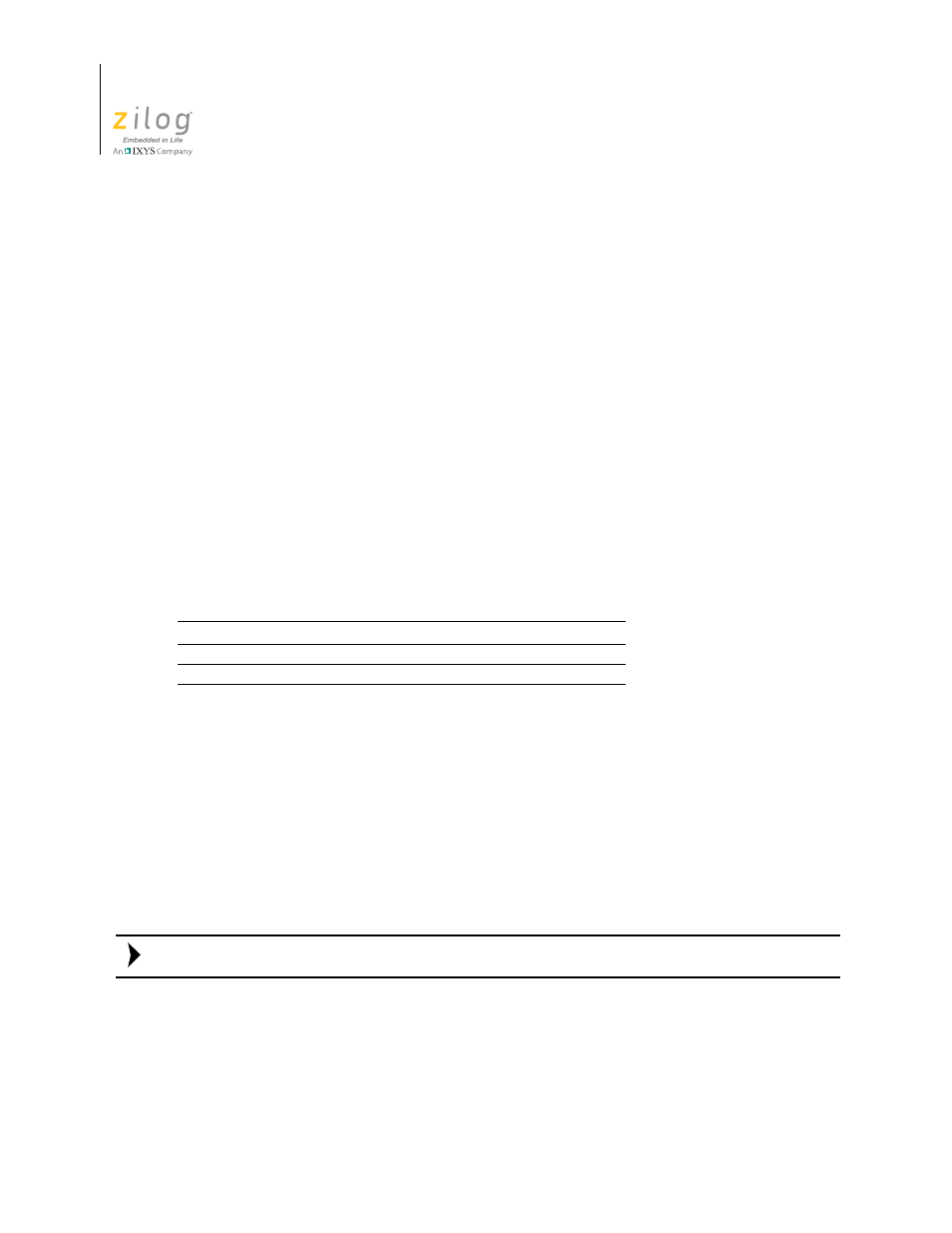 Zilog Z16F2810 User Manual | Page 102 / 216