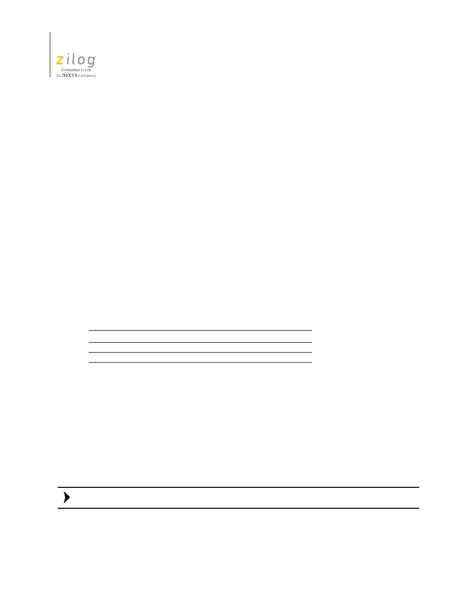 Cpcz | Zilog Z16F2810 User Manual | Page 108 / 216