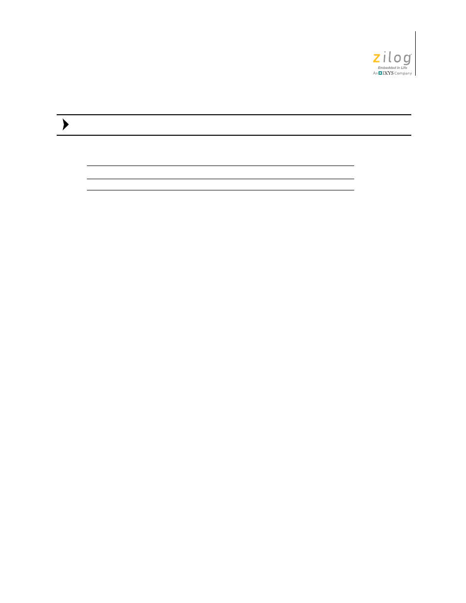 Zilog Z16F2810 User Manual | Page 117 / 216