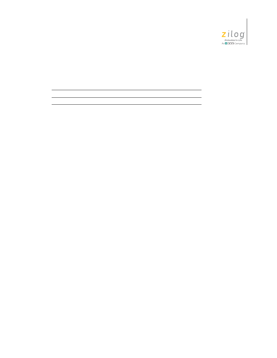 Zilog Z16F2810 User Manual | Page 127 / 216