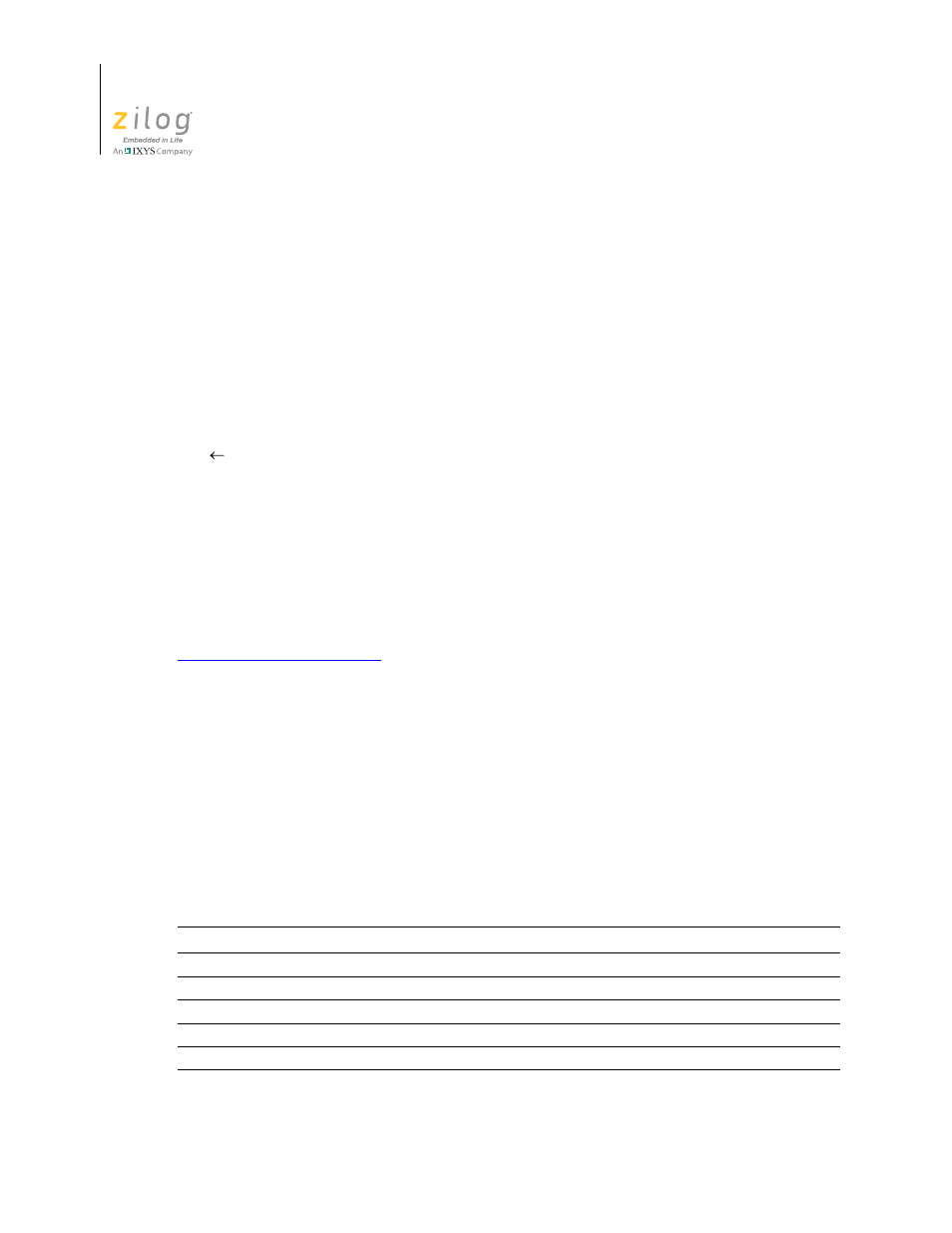 Zilog Z16F2810 User Manual | Page 138 / 216
