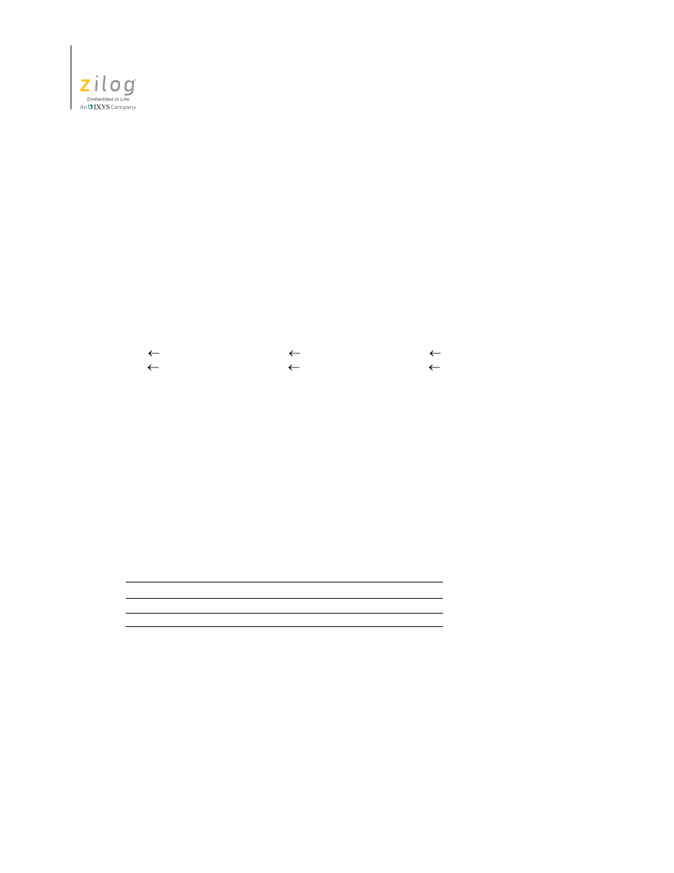 Zilog Z16F2810 User Manual | Page 150 / 216