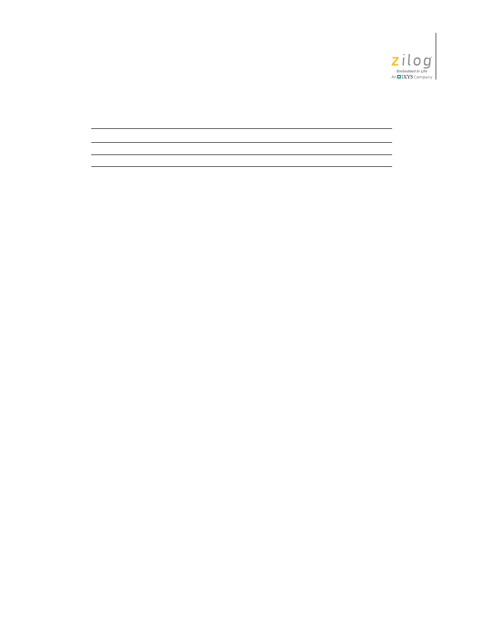 Zilog Z16F2810 User Manual | Page 177 / 216