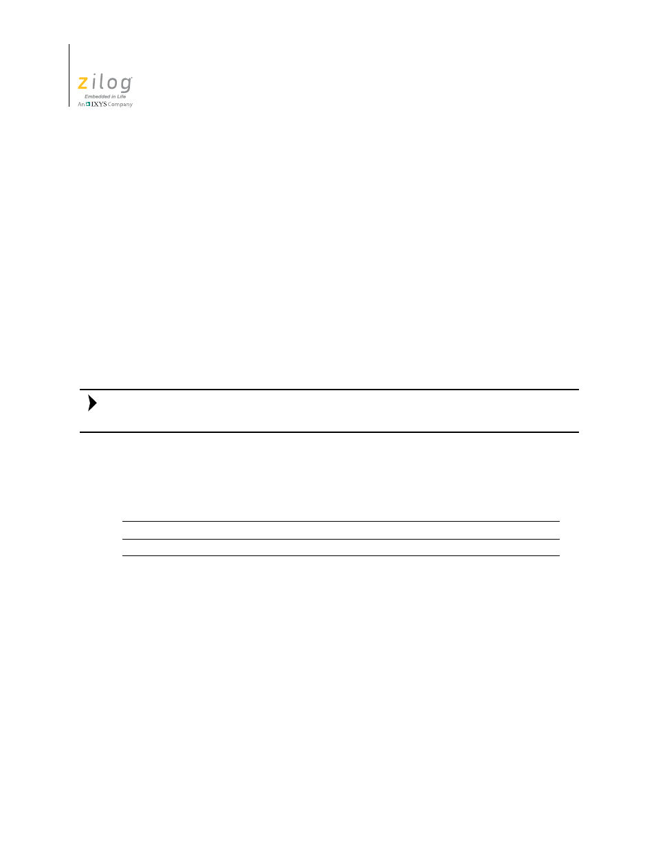 Stop | Zilog Z16F2810 User Manual | Page 184 / 216