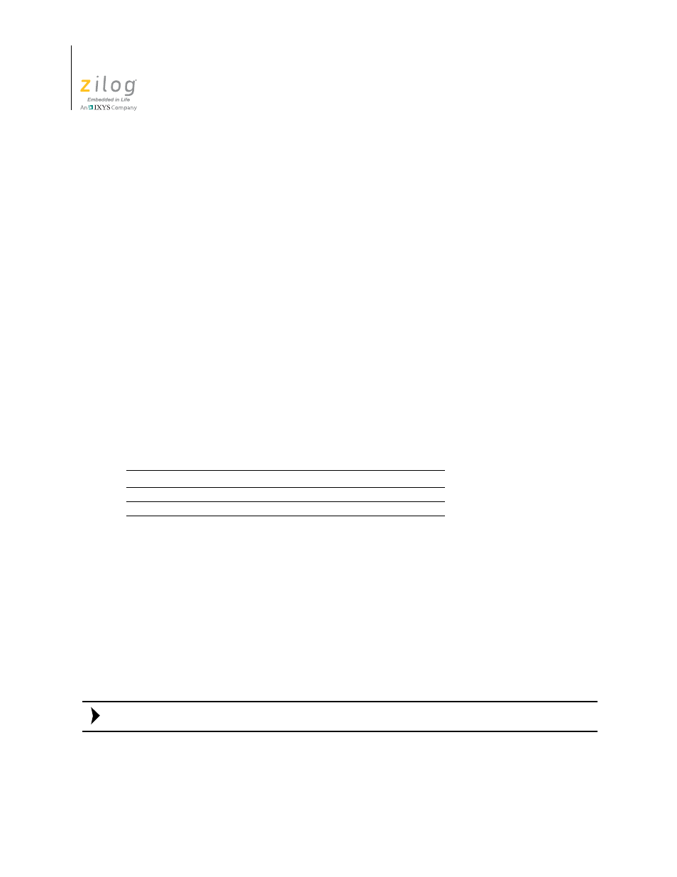 Zilog Z16F2810 User Manual | Page 188 / 216