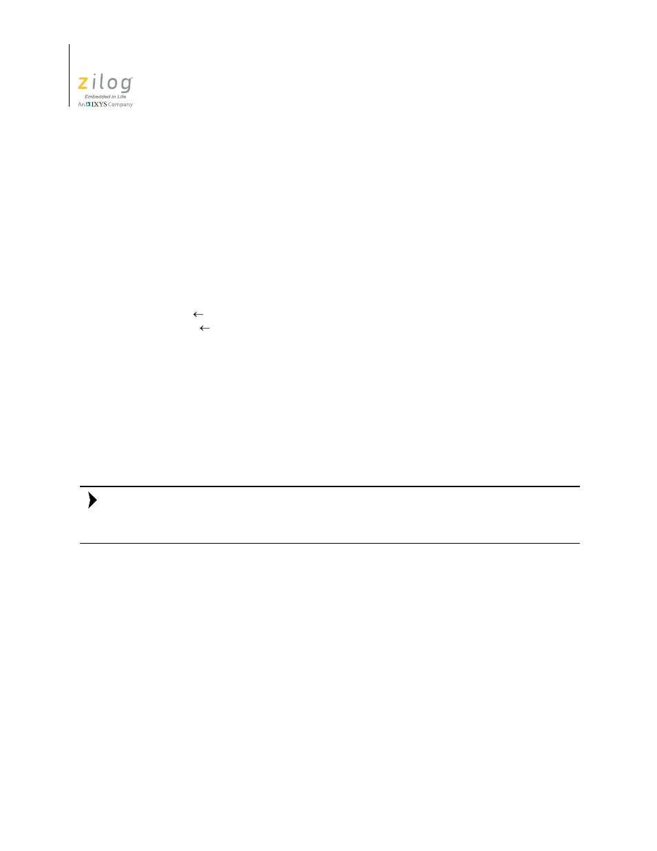 Udiv64, Section on | Zilog Z16F2810 User Manual | Page 198 / 216