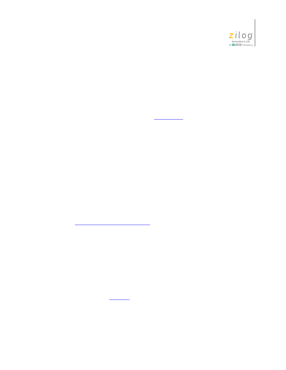 User flag | Zilog Z16F2810 User Manual | Page 27 / 216