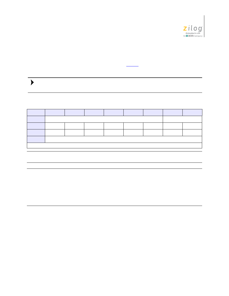 Cpu control register (cpuctl), Table 4, Cpu control register | Zilog Z16F2810 User Manual | Page 29 / 216