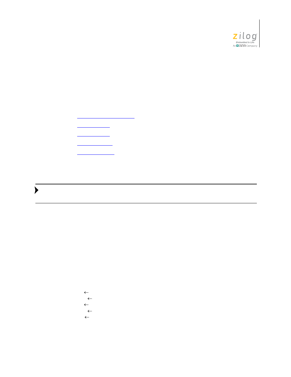 System exceptions | Zilog Z16F2810 User Manual | Page 65 / 216
