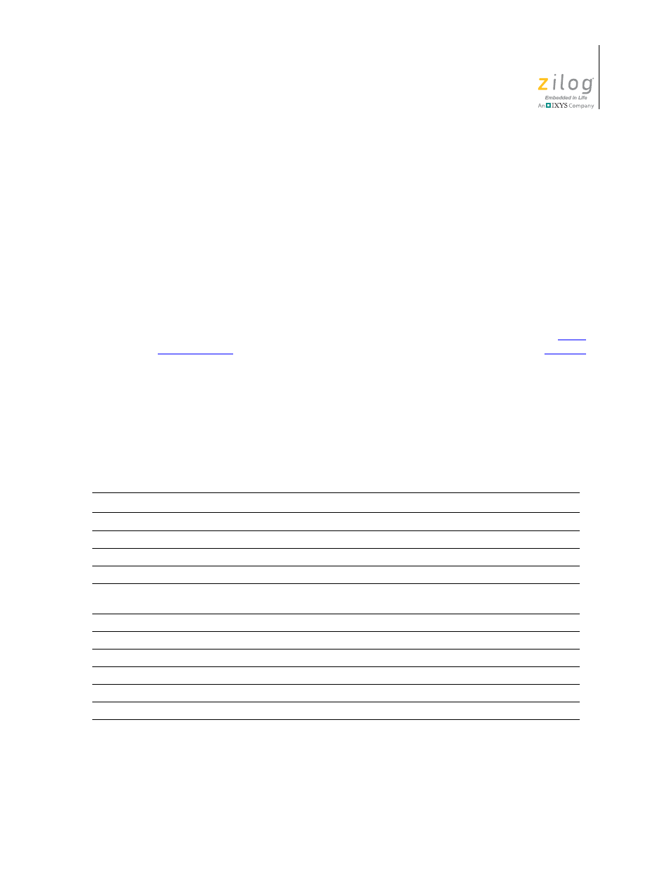 Instruction set reference, Instruction notation, Numerical and expression notation | Table 19, Symbols used in expressions, The instruction set reference chapter on | Zilog Z16F2810 User Manual | Page 81 / 216