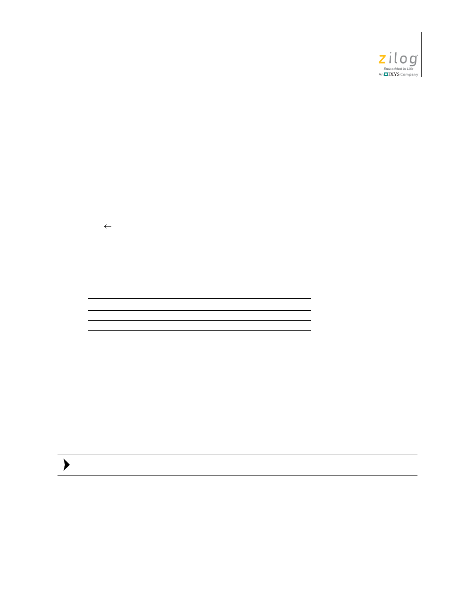 Zilog Z16F2810 User Manual | Page 87 / 216