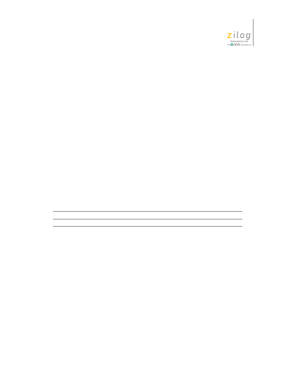 Zilog Z16F2810 User Manual | Page 93 / 216