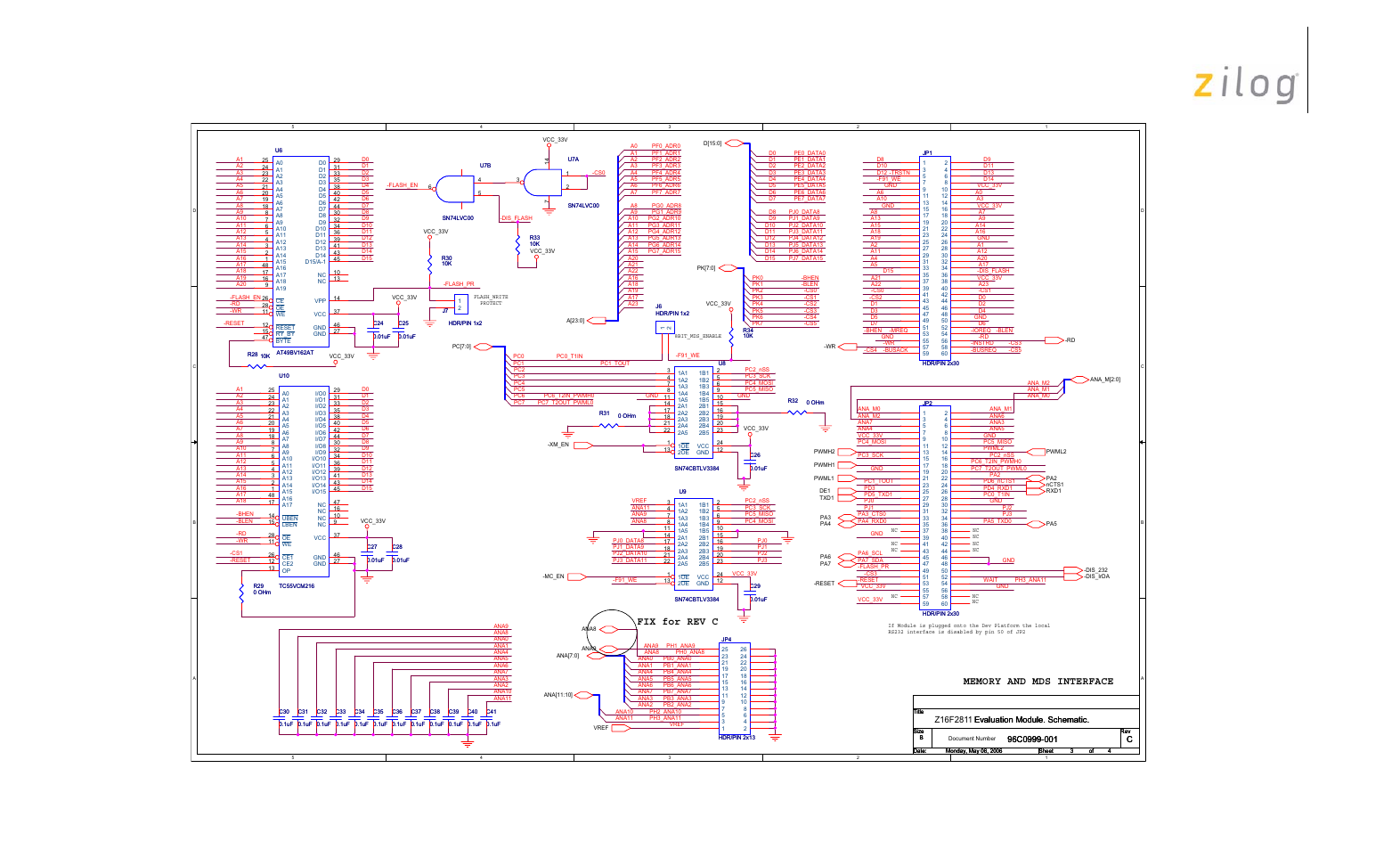 Z16f series development kit user manual 14, Figure 5. zneo z16f series mcu development kit | Zilog Z16F2810 User Manual | Page 18 / 20