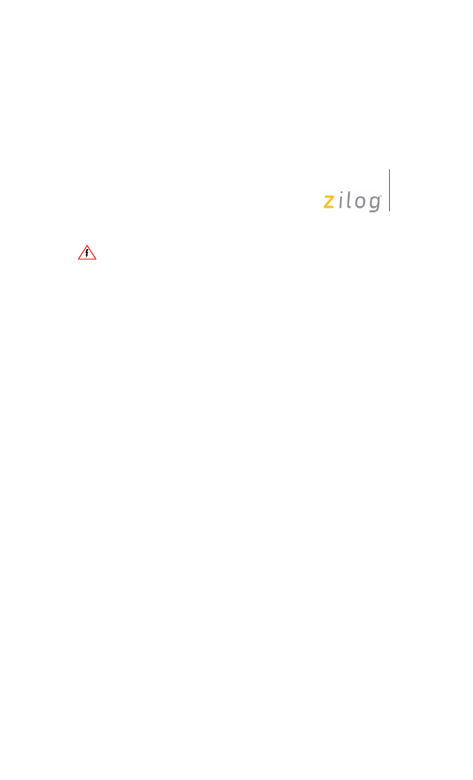Zilog Z16F2810 User Manual | Page 2 / 20