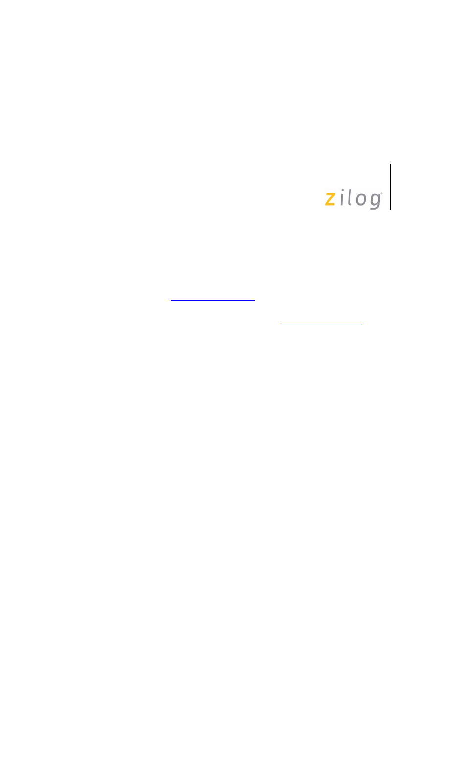 Customer support | Zilog Z16F2810 User Manual | Page 20 / 20