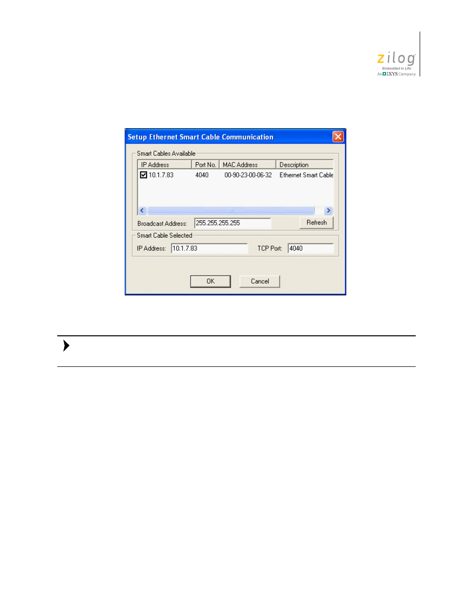 Zilog ZUSBOPTS User Manual | Page 109 / 520