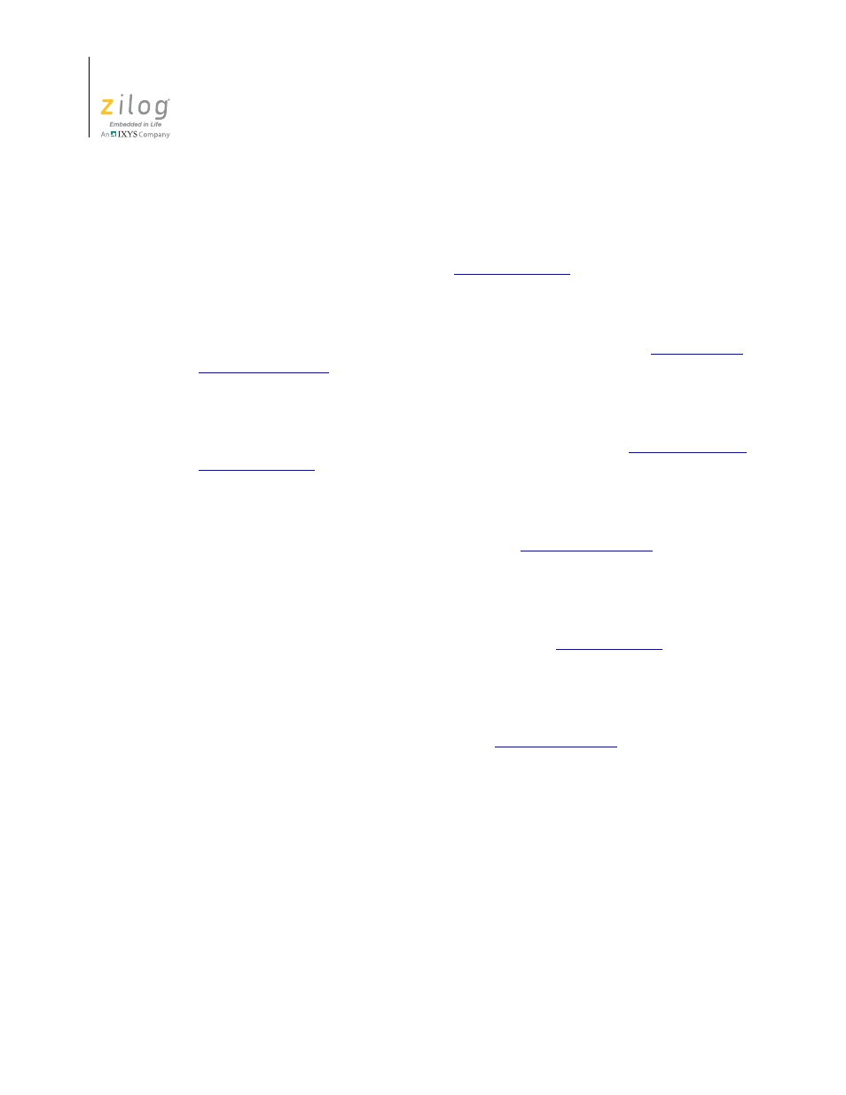 Options—debugger tab | Zilog ZUSBOPTS User Manual | Page 130 / 520