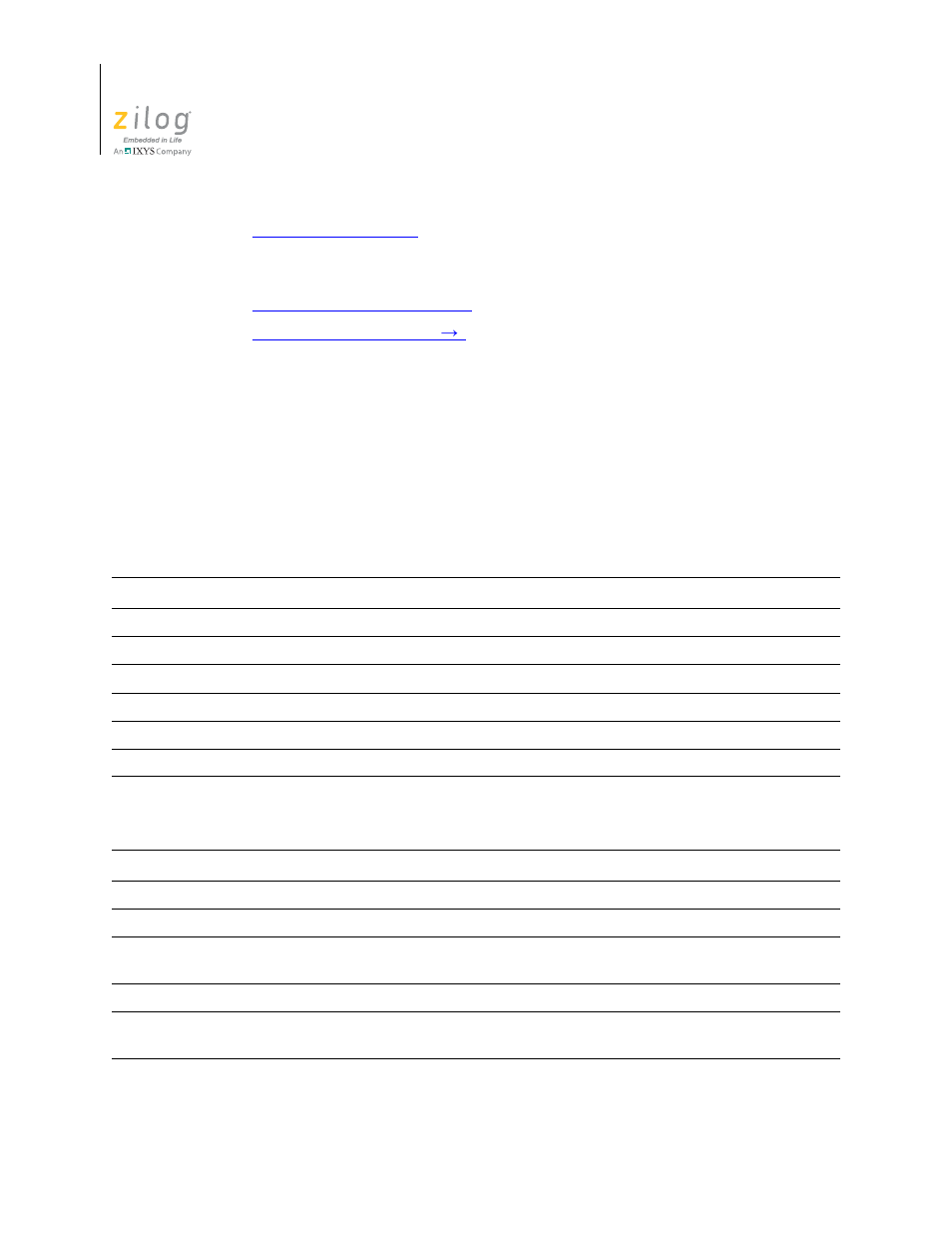 Table 7, Working with words, Table 8 | Working with lines, Identify and correct mistakes | Zilog ZUSBOPTS User Manual | Page 138 / 520