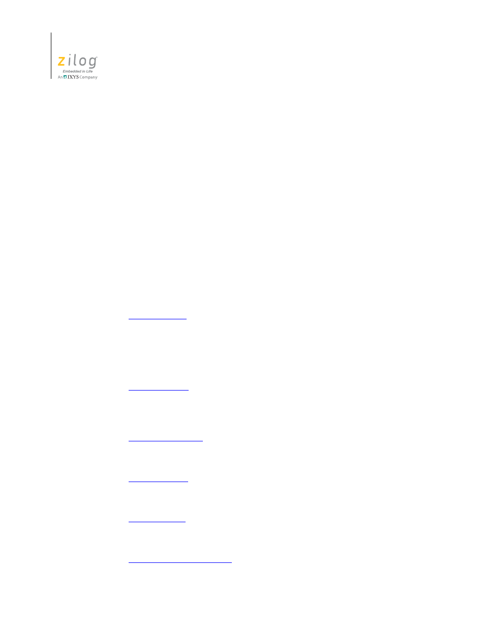 Language extensions, D in the | Zilog ZUSBOPTS User Manual | Page 184 / 520