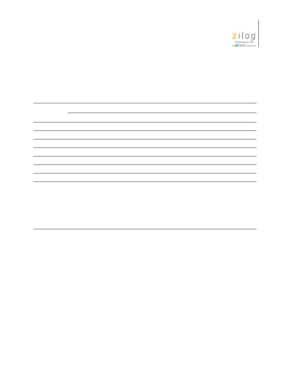 Memory models, Table 12, Pointer conversion | Mory model (see the, Pointer conversions | Zilog ZUSBOPTS User Manual | Page 189 / 520