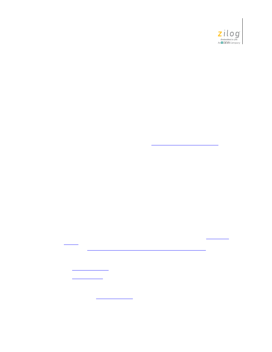 Referenced c function prototype, Command line options, Run-time library | Command line options run-time library, Section on | Zilog ZUSBOPTS User Manual | Page 205 / 520