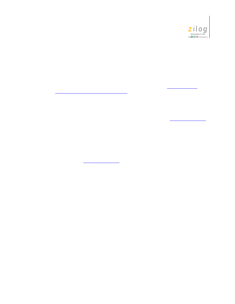 Deviations from ansi c, D in the, Prototype of main | Zilog ZUSBOPTS User Manual | Page 223 / 520