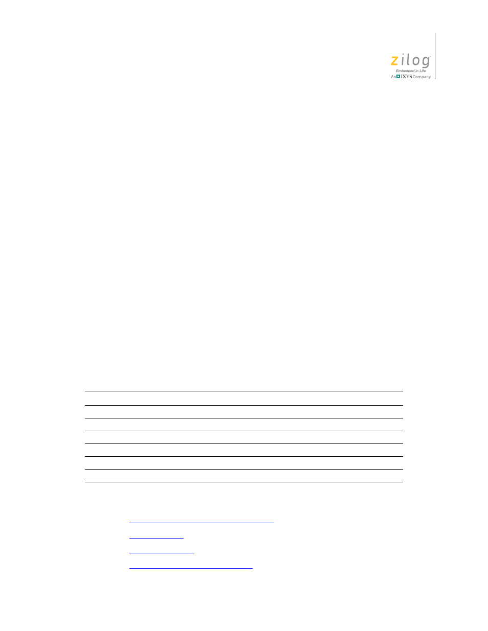 Structures and unions in assembly code, D structures and unions in assembly code sectio, Table 21 | Structure and union assembler directives | Zilog ZUSBOPTS User Manual | Page 267 / 520