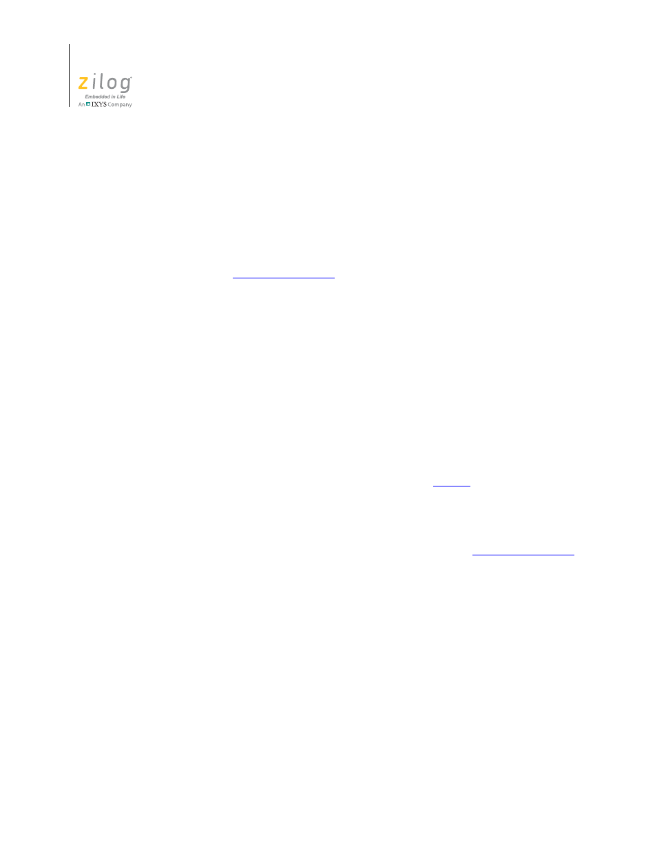 C program setup, Assembly program setup | Zilog ZUSBOPTS User Manual | Page 342 / 520