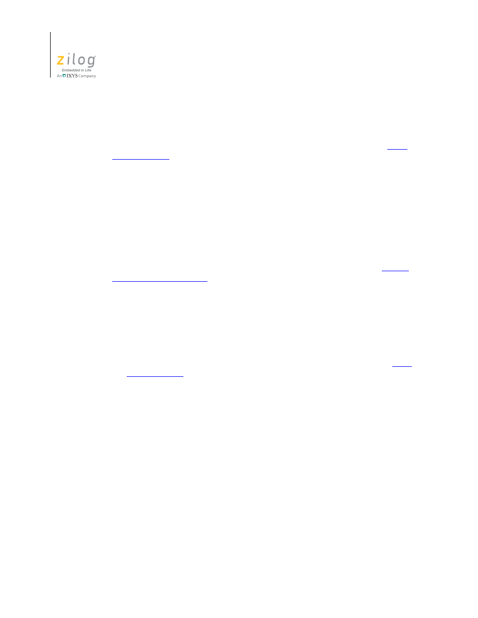 Copy to eram program configuration | Zilog ZUSBOPTS User Manual | Page 346 / 520