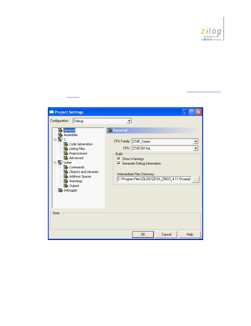 Figure 8 | Zilog ZUSBOPTS User Manual | Page 37 / 520