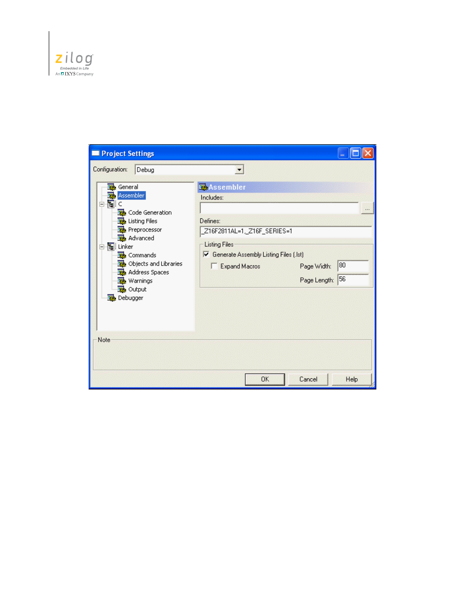 Figure 9 | Zilog ZUSBOPTS User Manual | Page 38 / 520