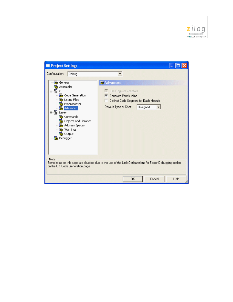 S (see the, Use register, Variables | Zilog ZUSBOPTS User Manual | Page 85 / 520