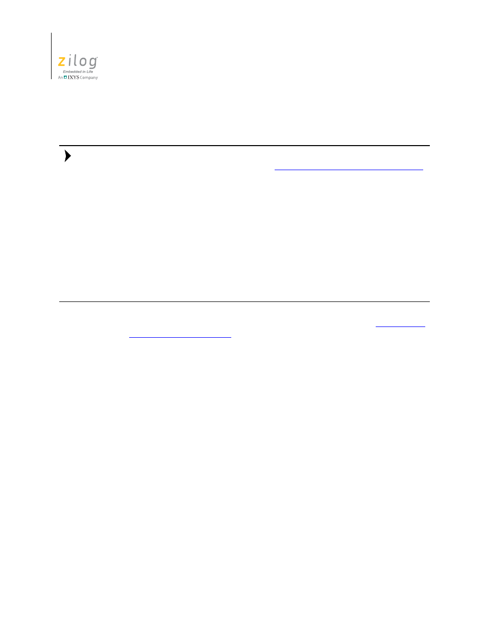 Zilog ZUSBOPTS User Manual | Page 86 / 520