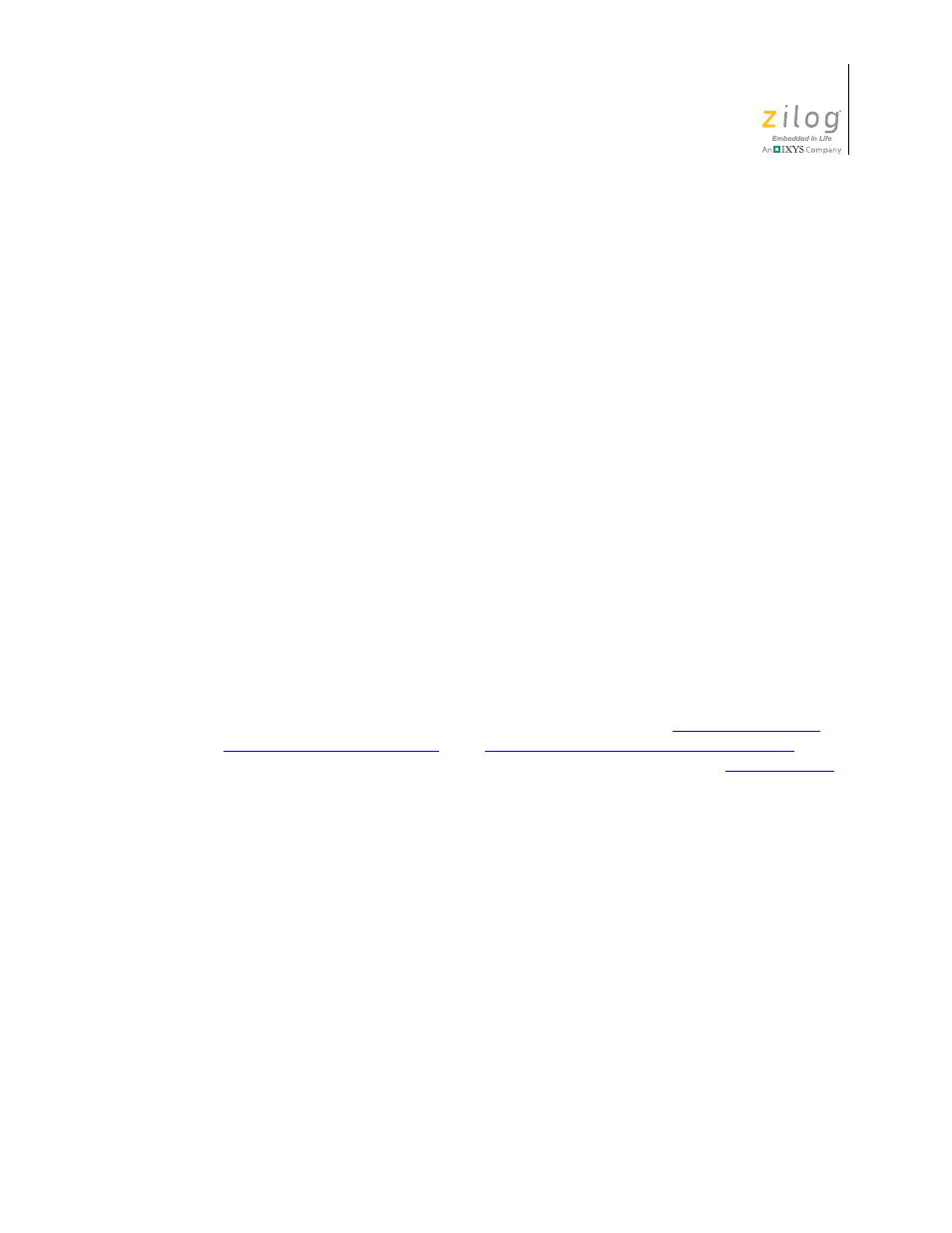 Zilog ZUSBOPTS User Manual | Page 11 / 26