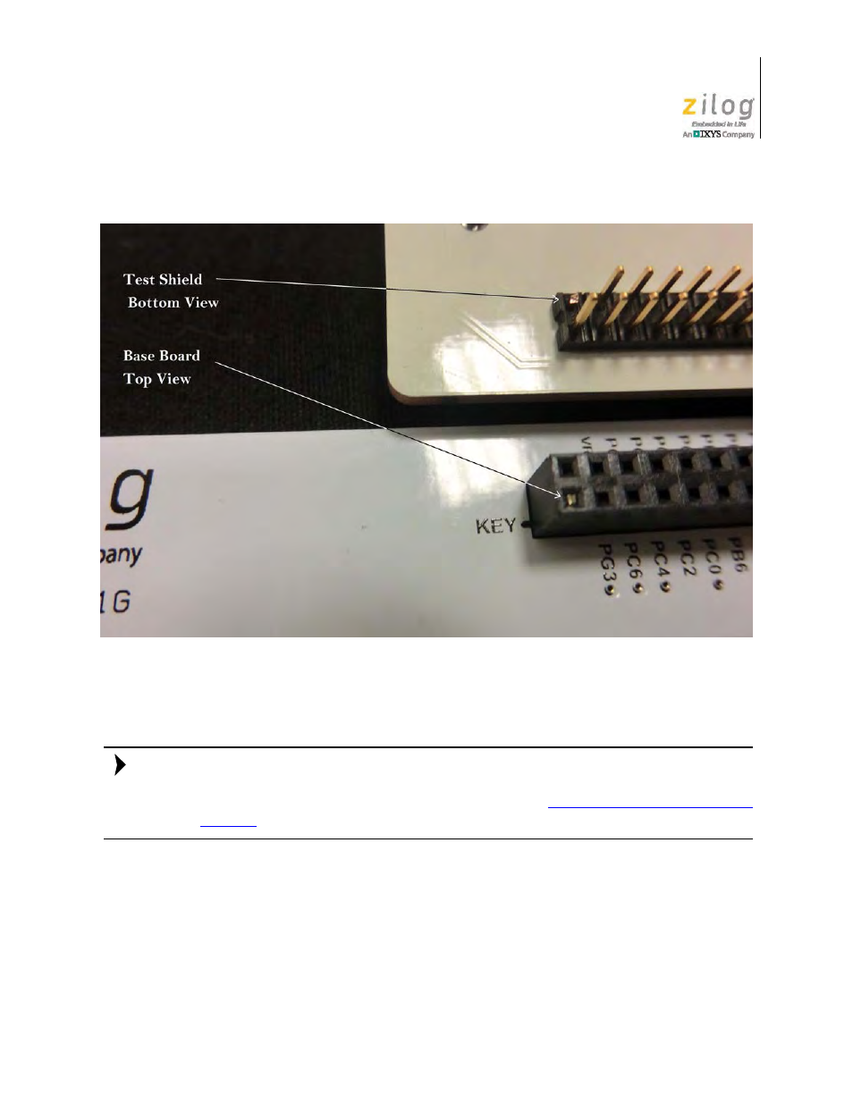 Figure 6, Key pins trim plug | Zilog ZUSBOPTS User Manual | Page 15 / 38