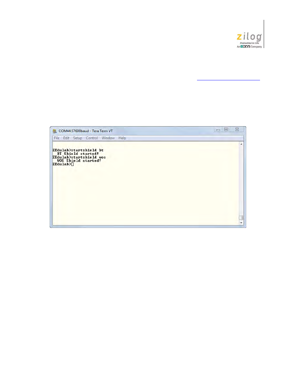 Figure 15. stacked shields: initialization | Zilog ZUSBOPTS User Manual | Page 25 / 59