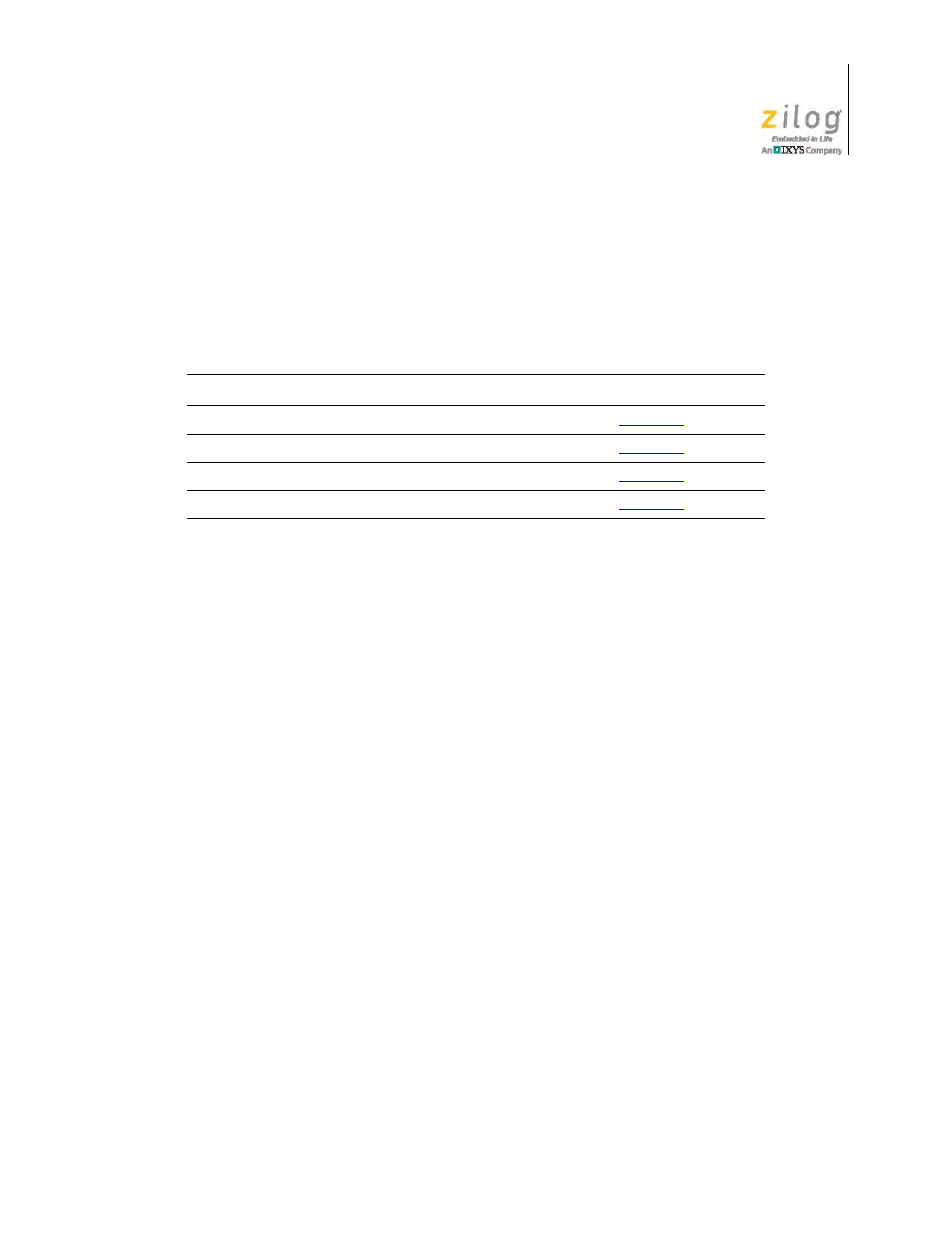 Ordering information, D ordering information, Ordering information se | Table 5, Zilog educational platform ordering information | Zilog ZUSBOPTS User Manual | Page 53 / 59