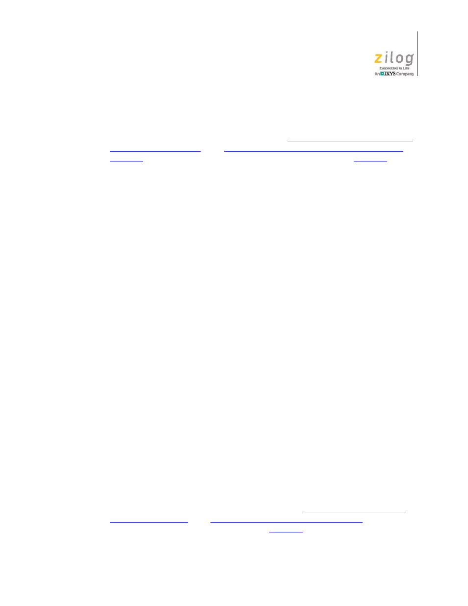 Z8fmc16100 series mcus | Zilog ZUSBOPTS User Manual | Page 13 / 41