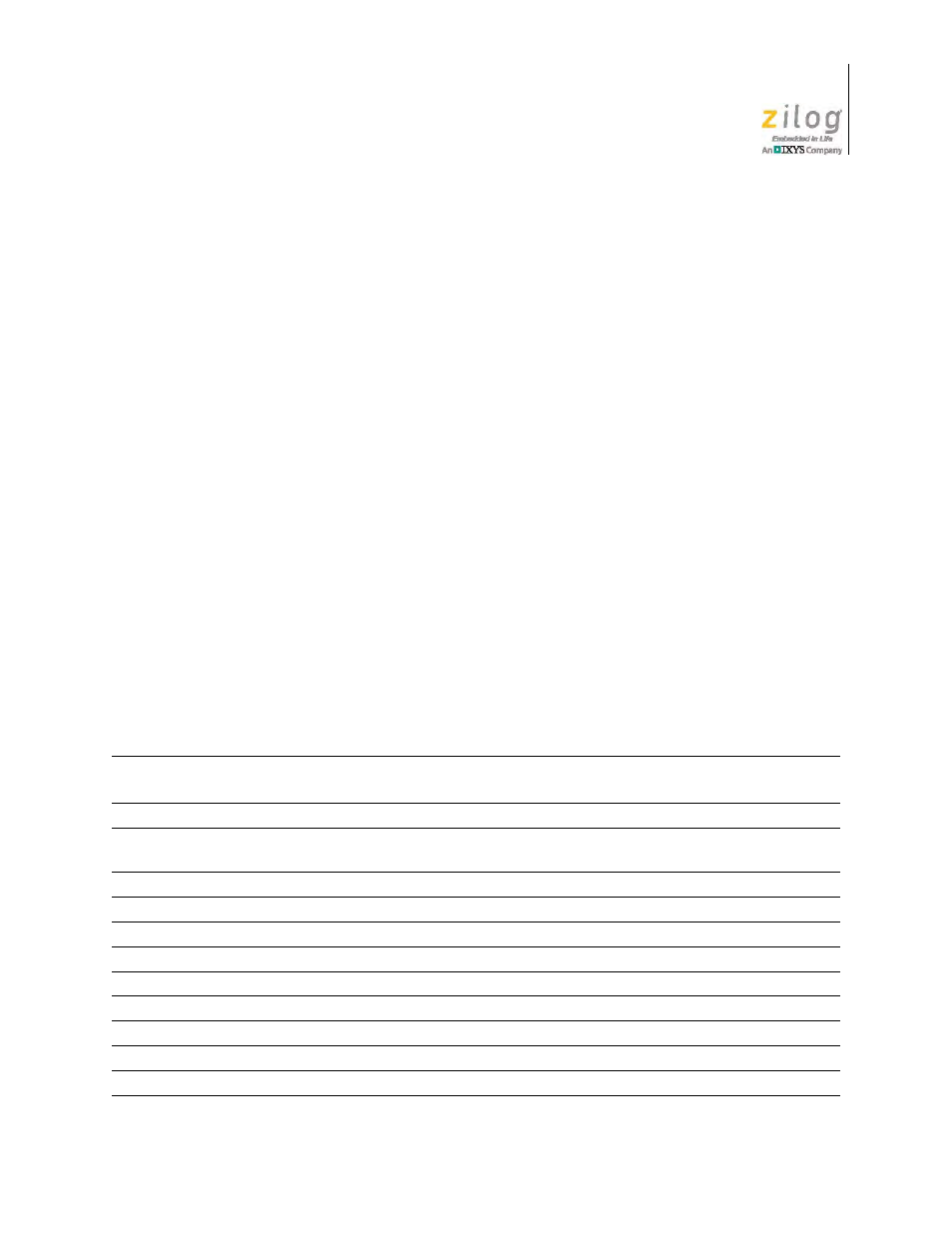 Connectors, headers, jumpers, and switches, Table 11, Development board | Zilog ZUSBOPTS User Manual | Page 26 / 41