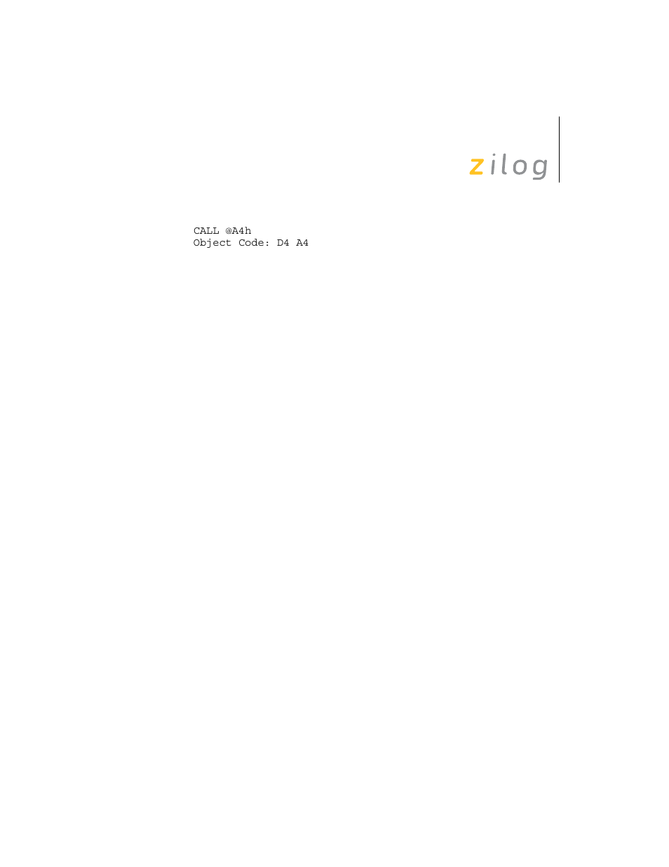 Zilog Z8F0130 User Manual | Page 129 / 314