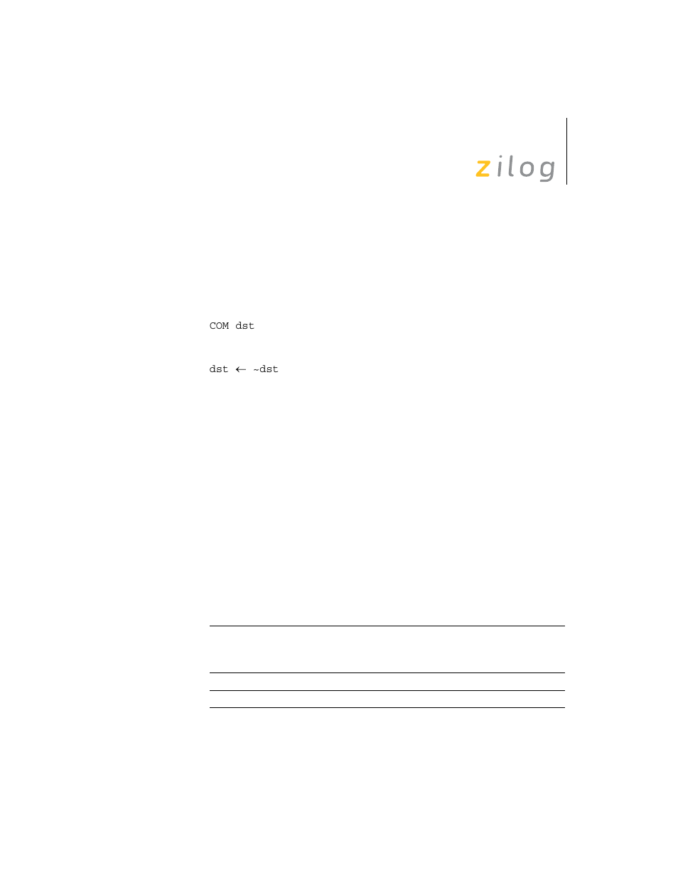 Zilog Z8F0130 User Manual | Page 134 / 314