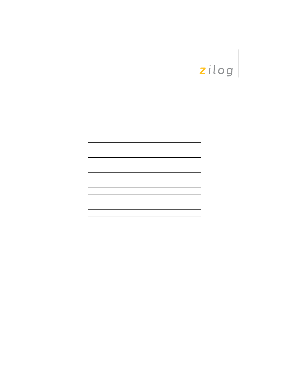 Abbreviations/acronyms | Zilog Z8F0130 User Manual | Page 15 / 314