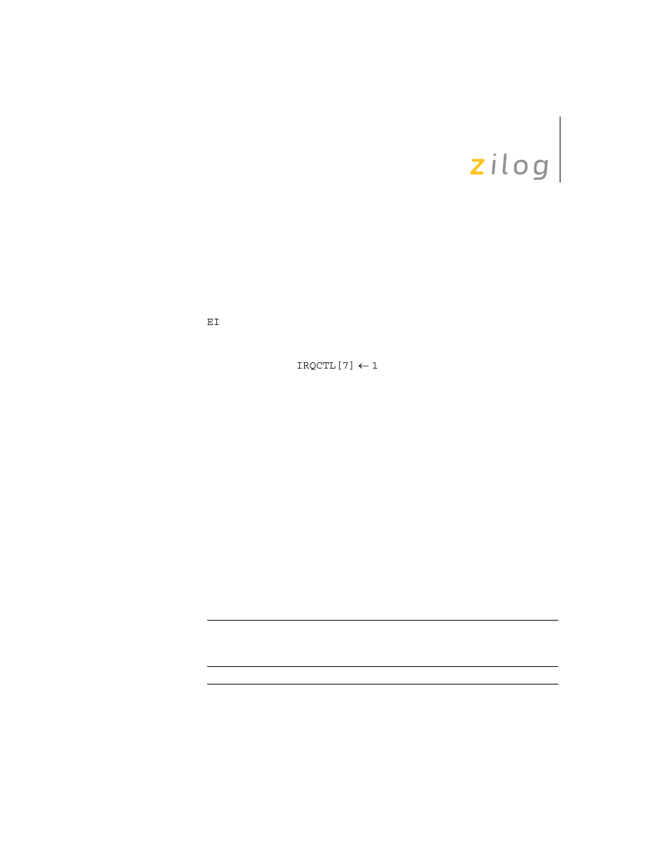 Zilog Z8F0130 User Manual | Page 159 / 314
