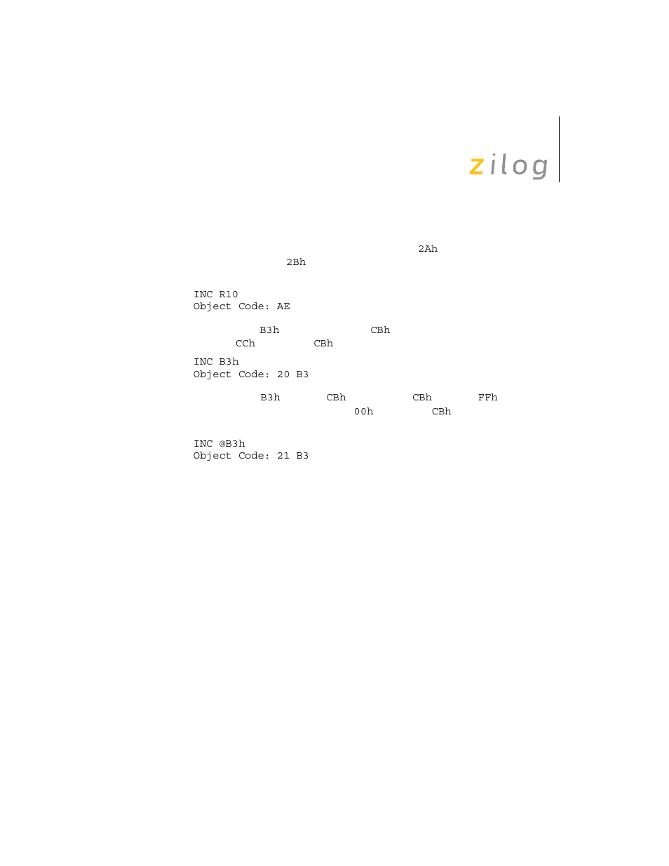 Zilog Z8F0130 User Manual | Page 165 / 314
