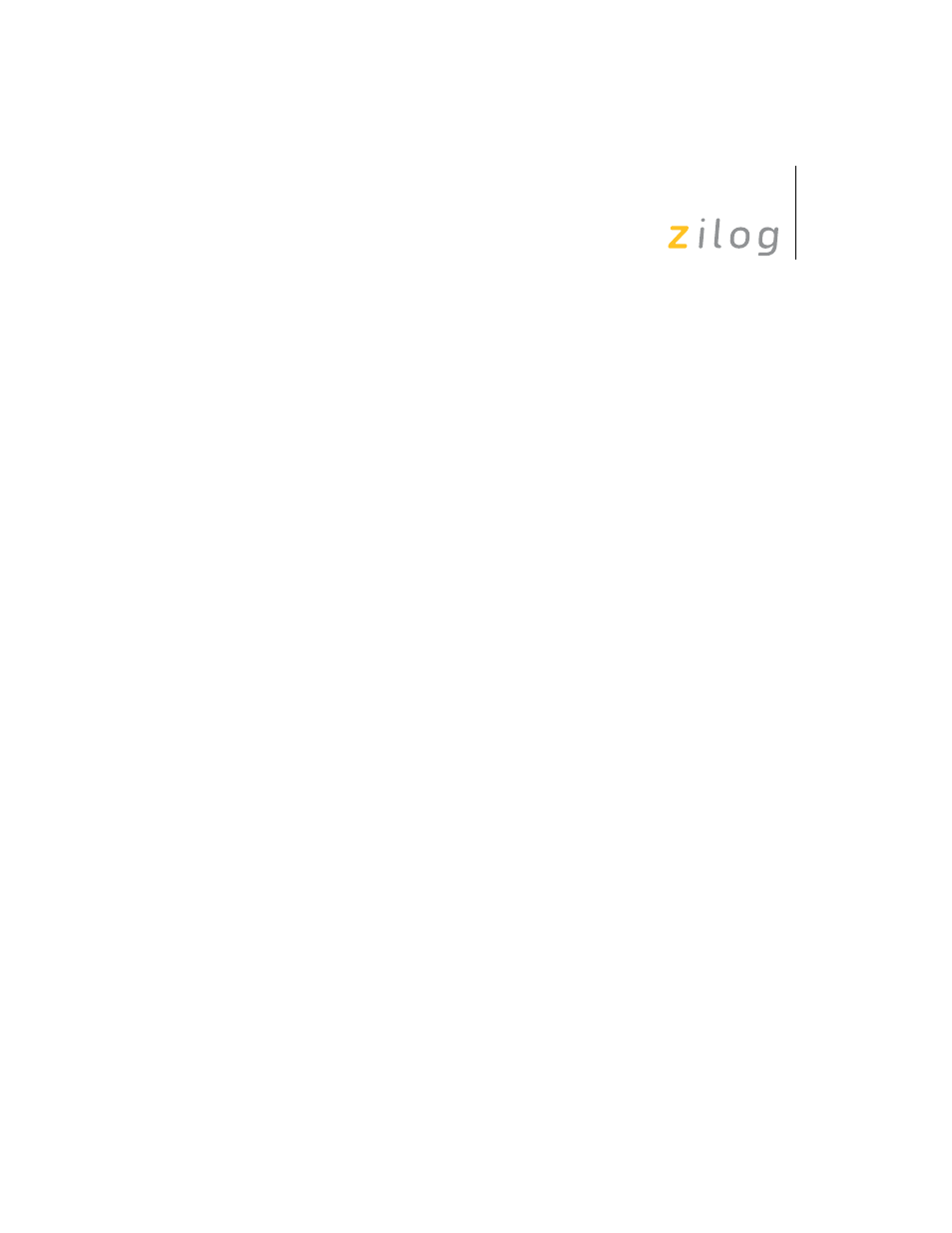 Zilog Z8F0130 User Manual | Page 174 / 314