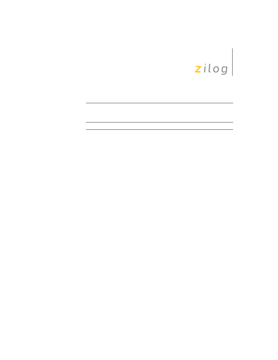 Zilog Z8F0130 User Manual | Page 176 / 314