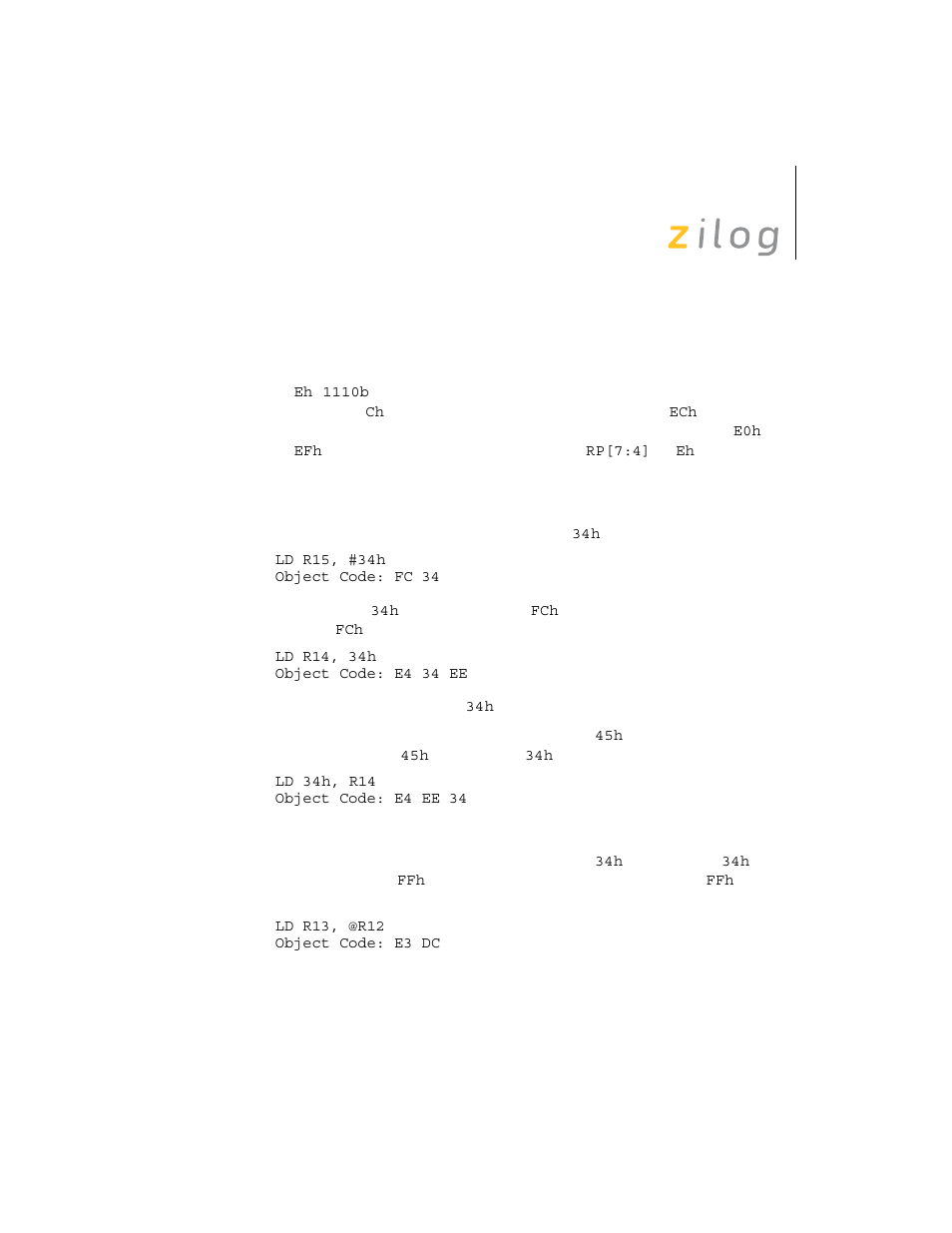 Zilog Z8F0130 User Manual | Page 181 / 314