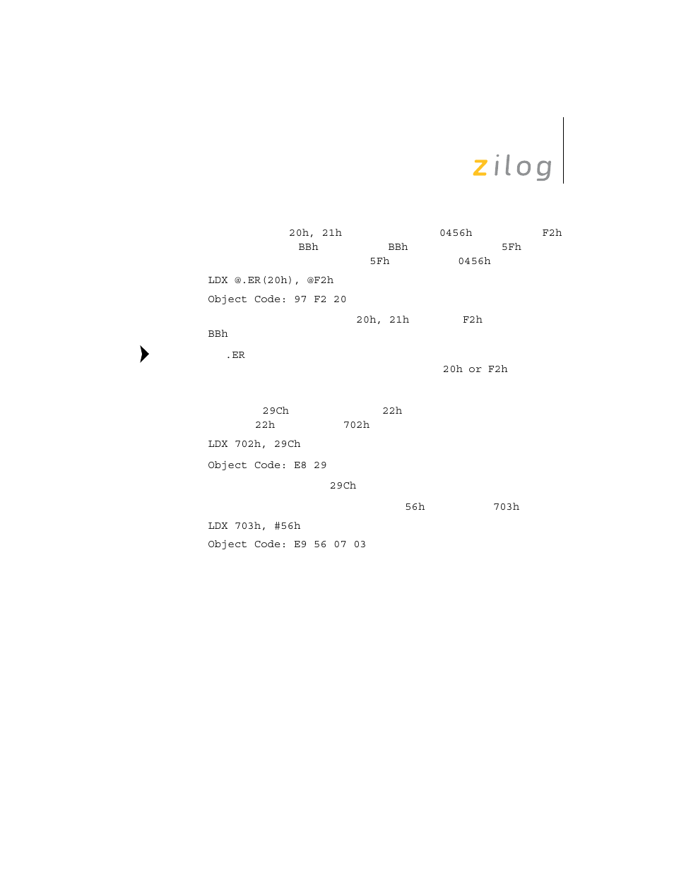 Zilog Z8F0130 User Manual | Page 201 / 314