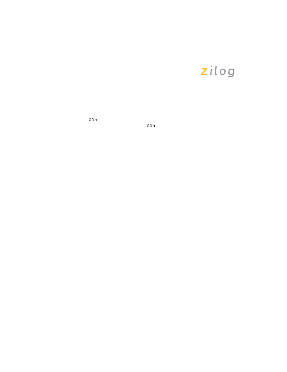 Zilog Z8F0130 User Manual | Page 22 / 314