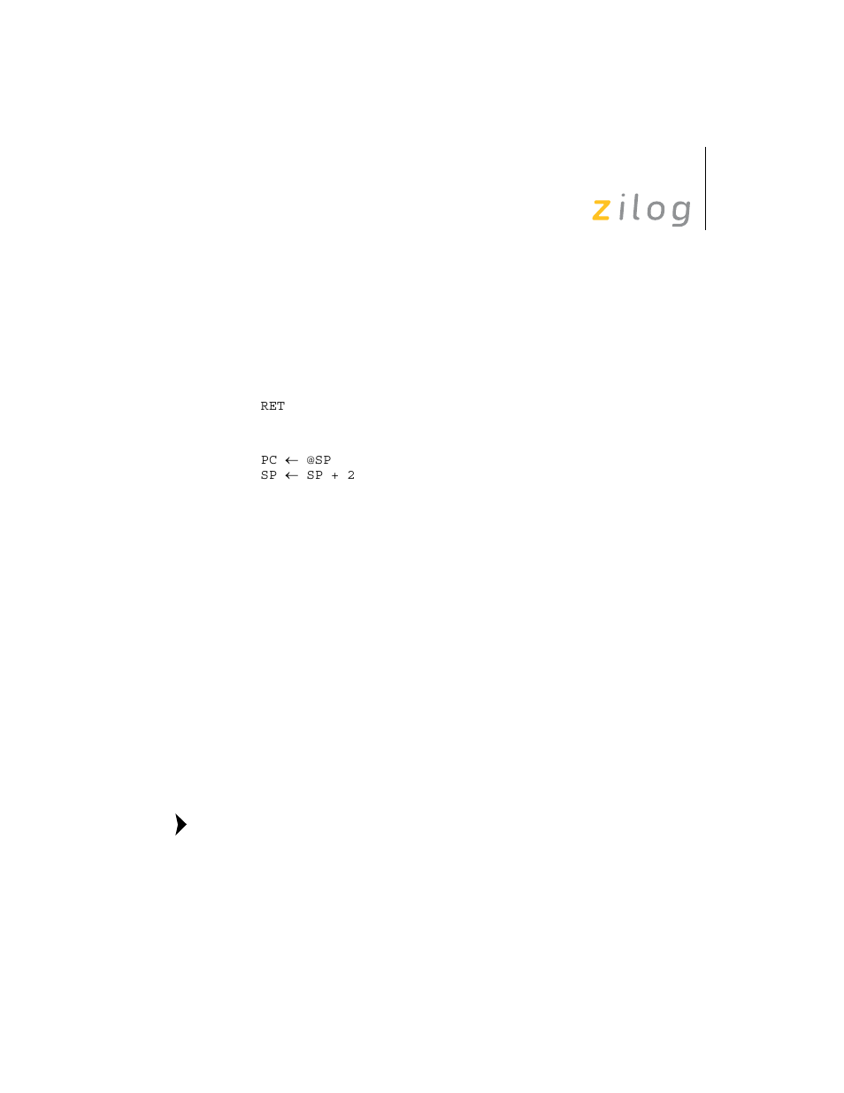 Zilog Z8F0130 User Manual | Page 222 / 314